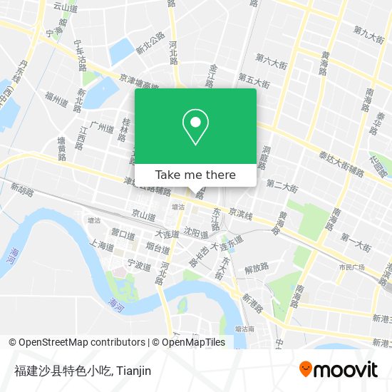 福建沙县特色小吃 map