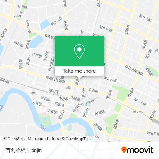 百利冷柜 map