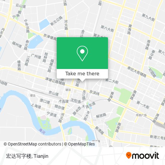 宏达写字楼 map