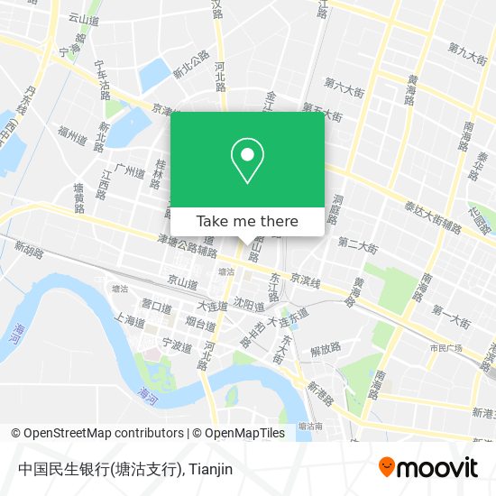 中国民生银行(塘沽支行) map