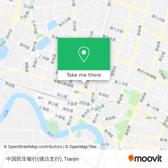 中国民生银行(塘沽支行) map