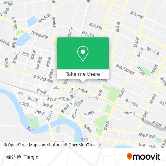 福达苑 map
