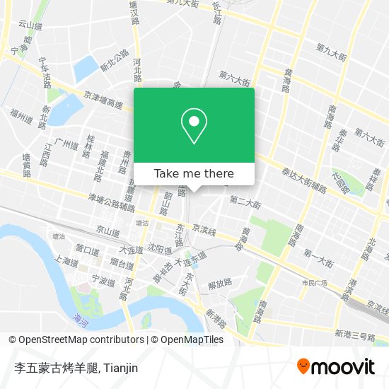 李五蒙古烤羊腿 map