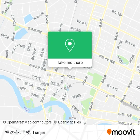 福达苑-8号楼 map