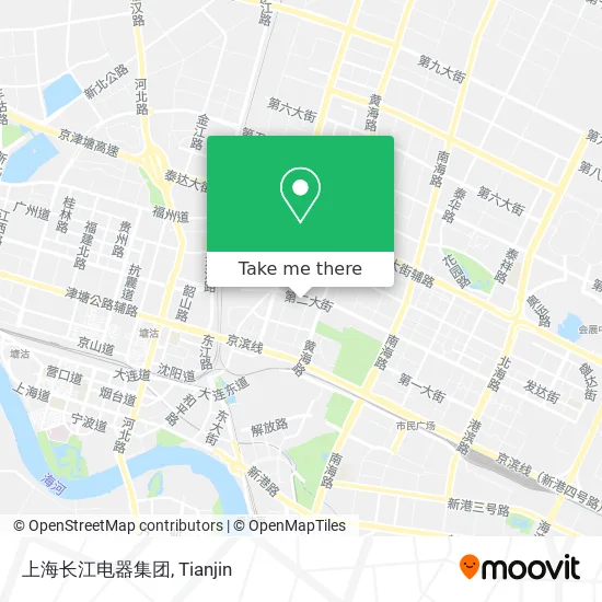 上海长江电器集团 map