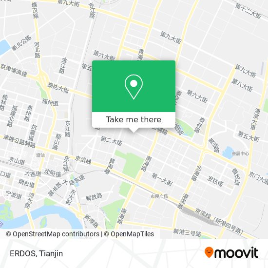 ERDOS map