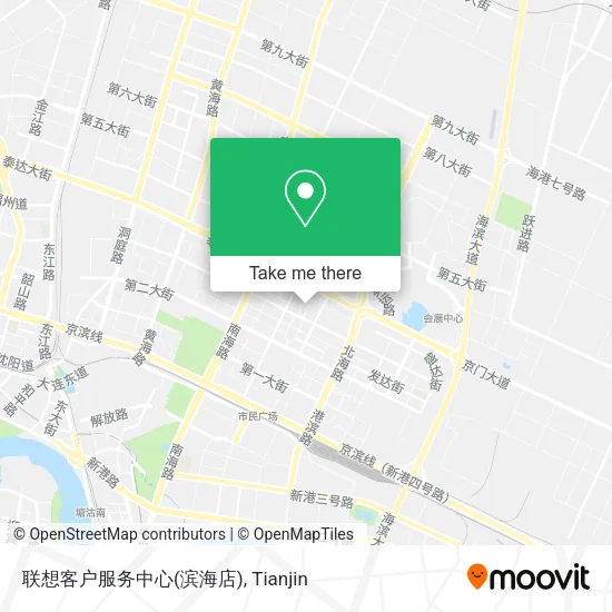 联想客户服务中心(滨海店) map