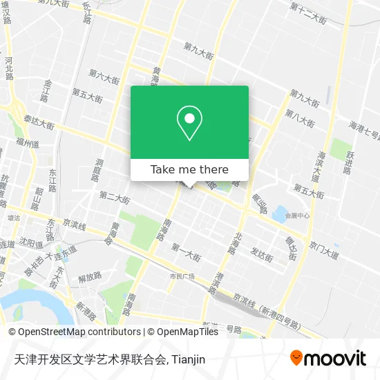 天津开发区文学艺术界联合会 map