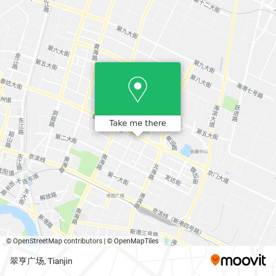 翠亨广场 map