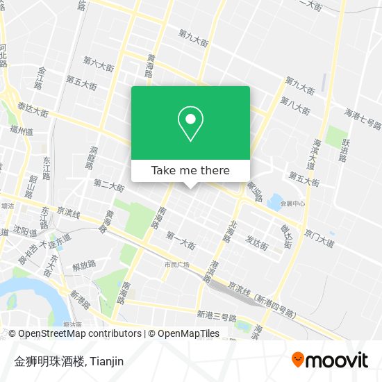 金狮明珠酒楼 map