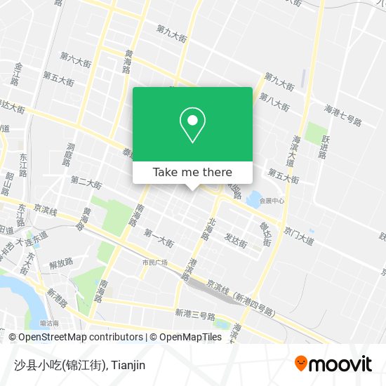 沙县小吃(锦江街) map