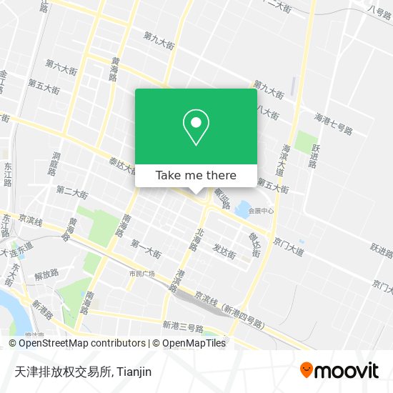 天津排放权交易所 map