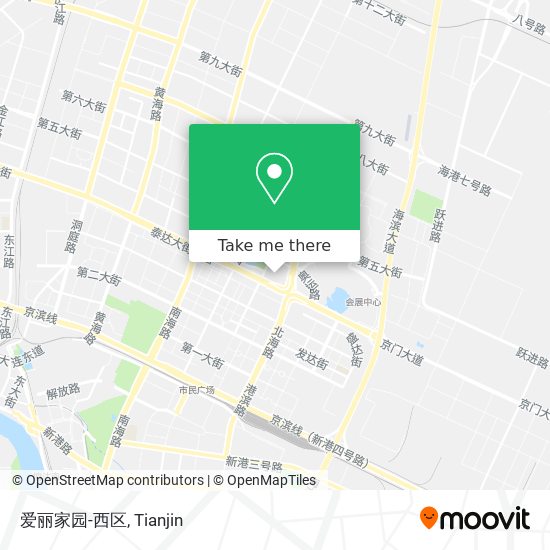 爱丽家园-西区 map