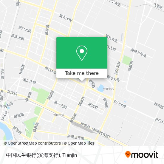 中国民生银行(滨海支行) map