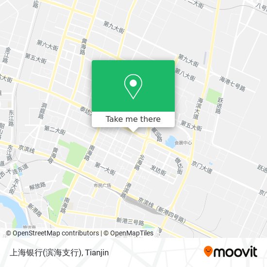 上海银行(滨海支行) map