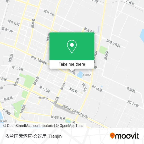 依兰国际酒店-会议厅 map