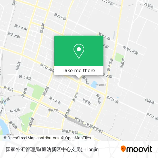 国家外汇管理局(塘沽新区中心支局) map