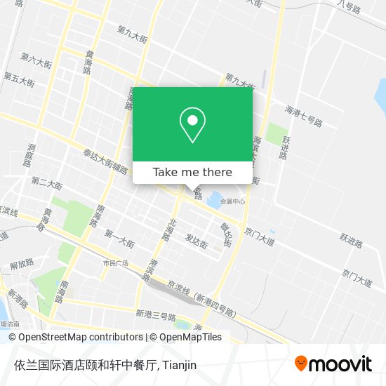 依兰国际酒店颐和轩中餐厅 map