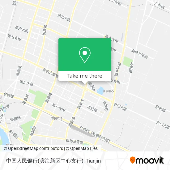 中国人民银行(滨海新区中心支行) map