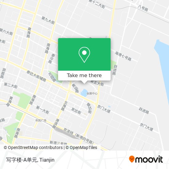 写字楼-A单元 map