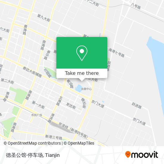 德圣公馆-停车场 map