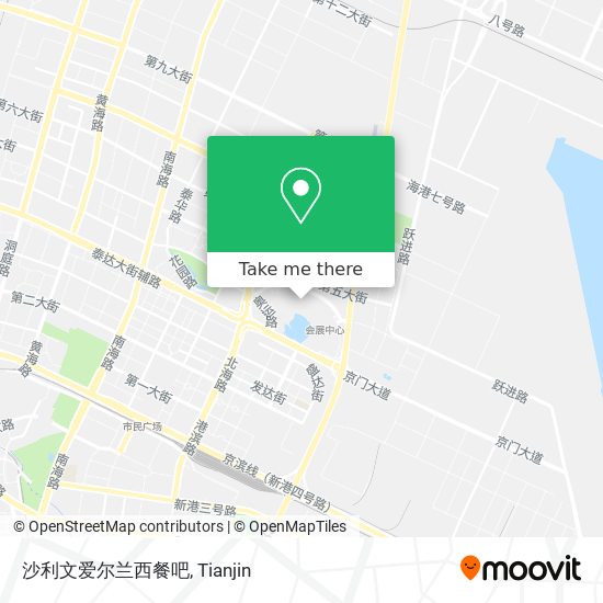沙利文爱尔兰西餐吧 map