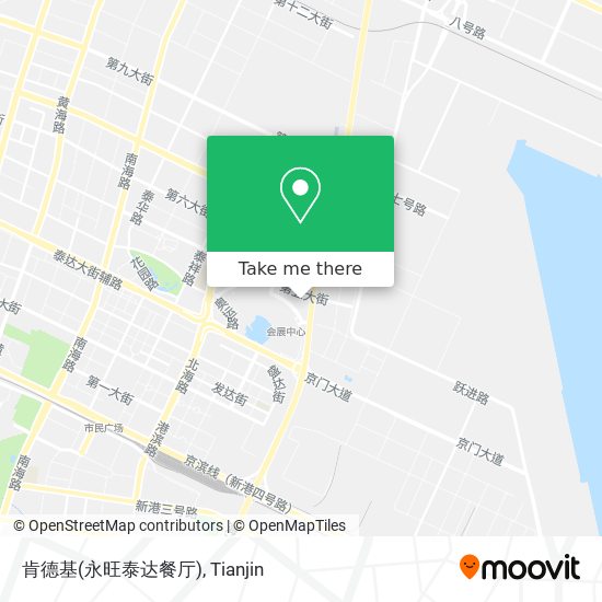 肯德基(永旺泰达餐厅) map