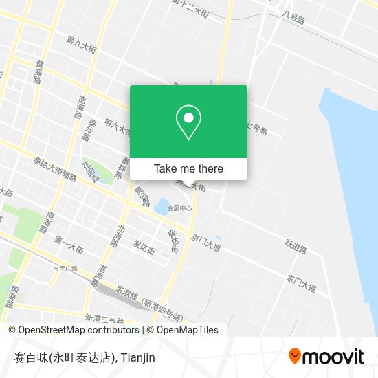 赛百味(永旺泰达店) map