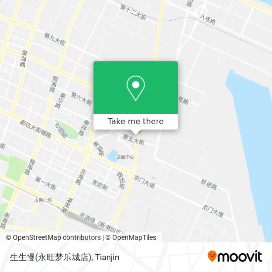 生生慢(永旺梦乐城店) map