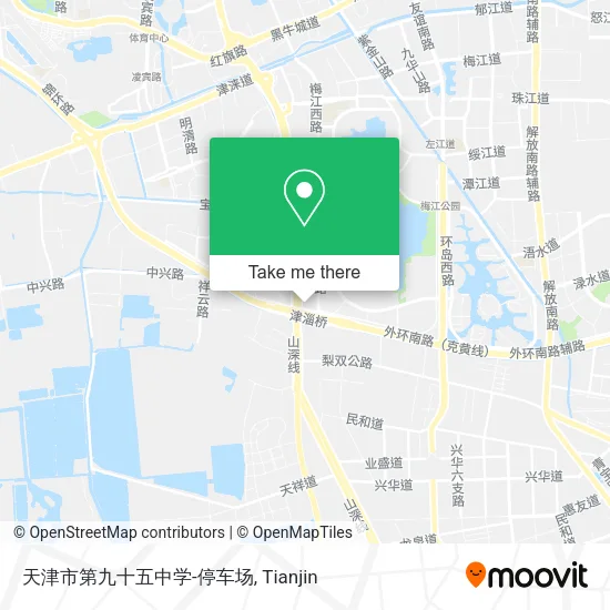 天津市第九十五中学-停车场 map