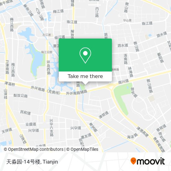 天淼园-14号楼 map
