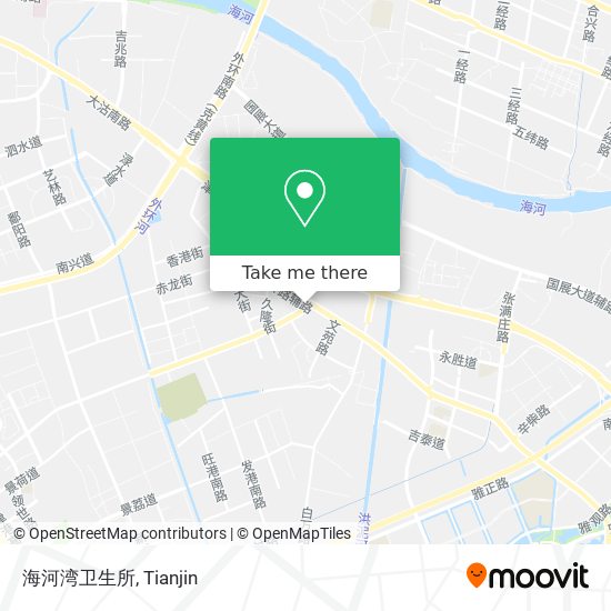 海河湾卫生所 map