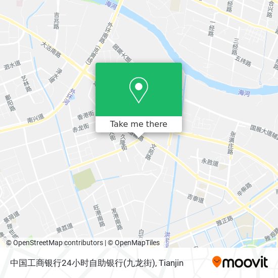 中国工商银行24小时自助银行(九龙街) map