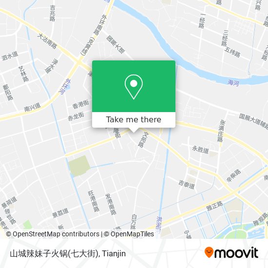 山城辣妹子火锅(七大街) map
