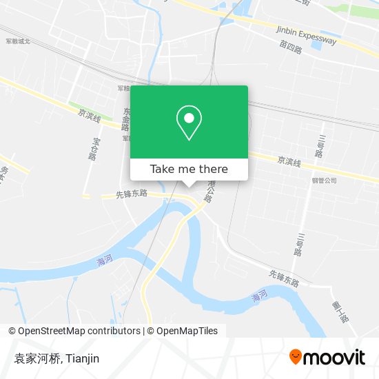 袁家河桥 map