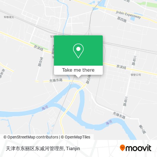 天津市东丽区东减河管理所 map