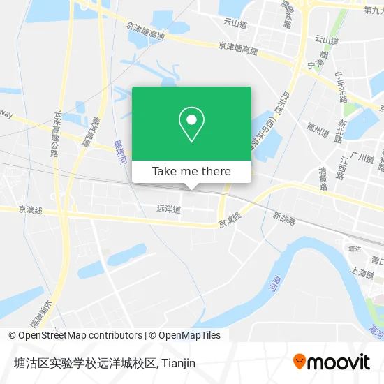 塘沽区实验学校远洋城校区 map