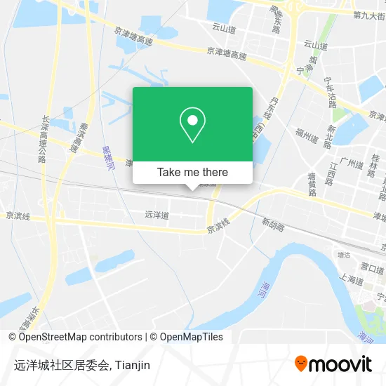 远洋城社区居委会 map