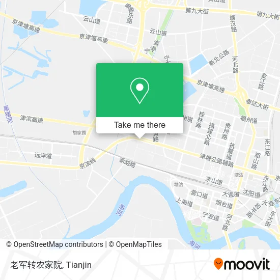 老军转农家院 map