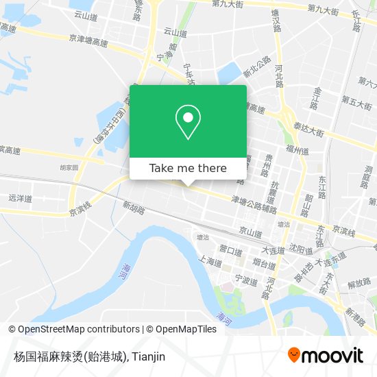 杨国福麻辣烫(贻港城) map