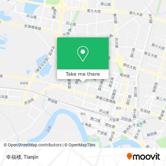 幸福楼 map