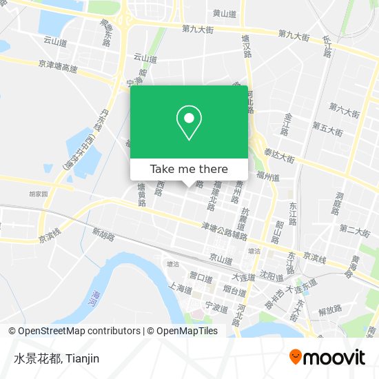水景花都 map
