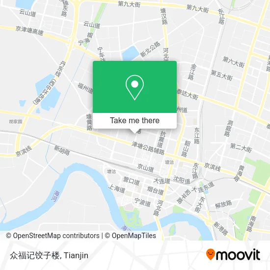 众福记饺子楼 map