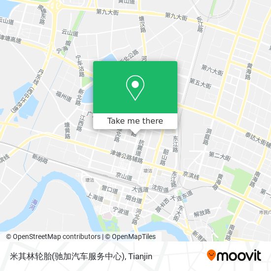 米其林轮胎(驰加汽车服务中心) map