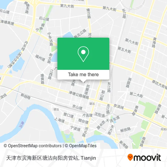 天津市滨海新区塘沽向阳房管站 map