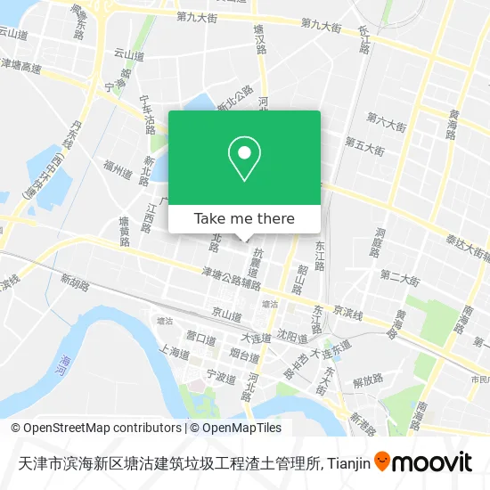 天津市滨海新区塘沽建筑垃圾工程渣土管理所 map