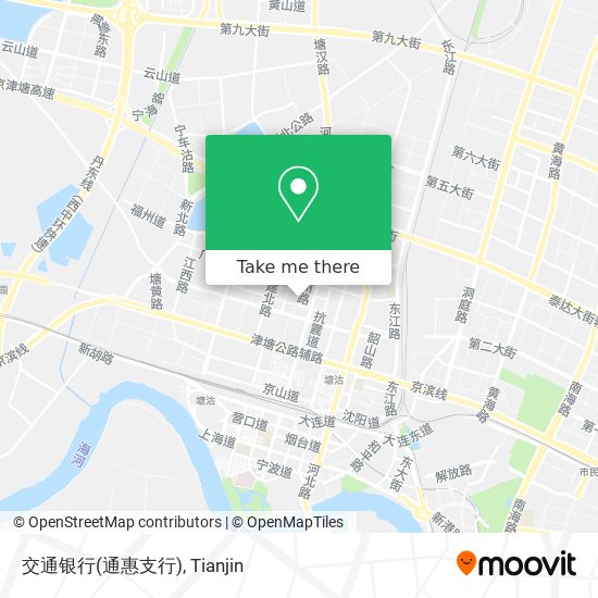 交通银行(通惠支行) map