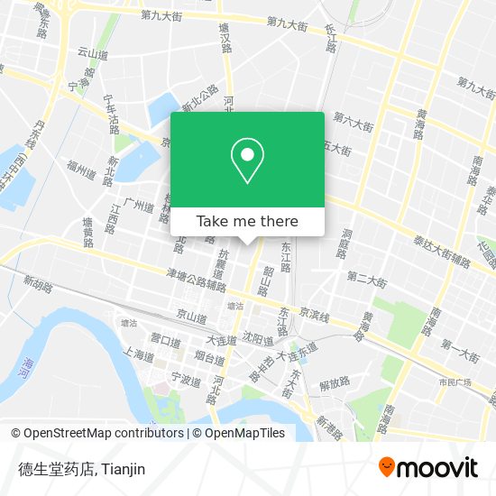德生堂药店 map