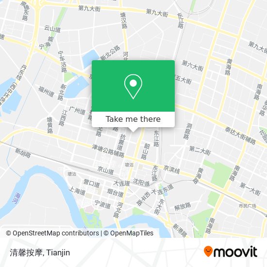 清馨按摩 map