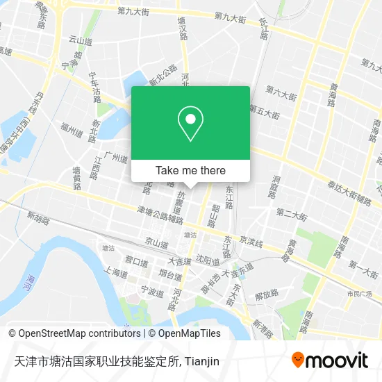 天津市塘沽国家职业技能鉴定所 map